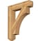 Ekena Millwork Westlake Craftsman Rough Sawn Bracket, Western Red Cedar, 6"W x 32"D x 38"H BKT06X32X38WTL04RWR - alternate 1